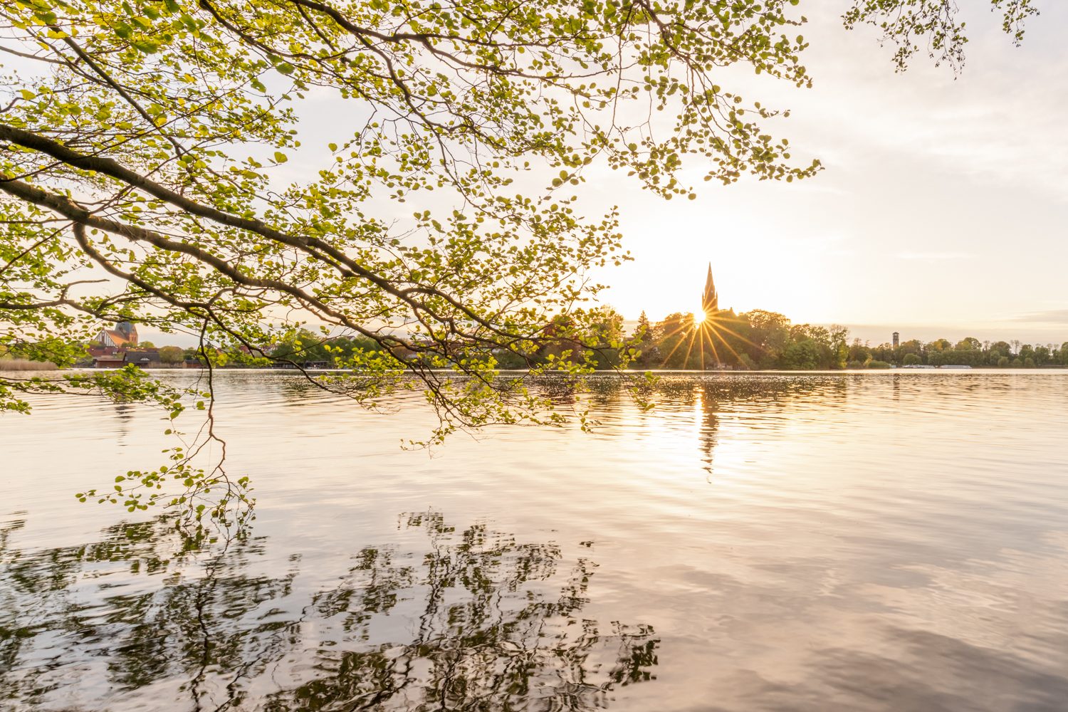 Röbel / Müritz – Sonnenuntergang Wünnow